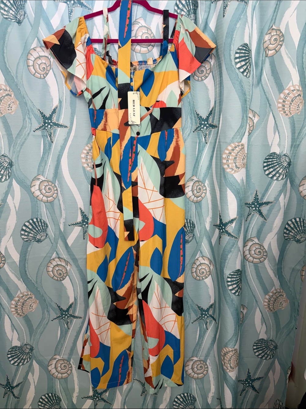 Women’s One-Piece Jumpsuit in Yellow Multi - [Brand Unspecified]